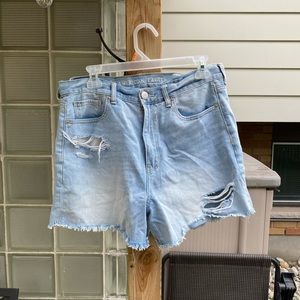 AE Denim Mom Shorts